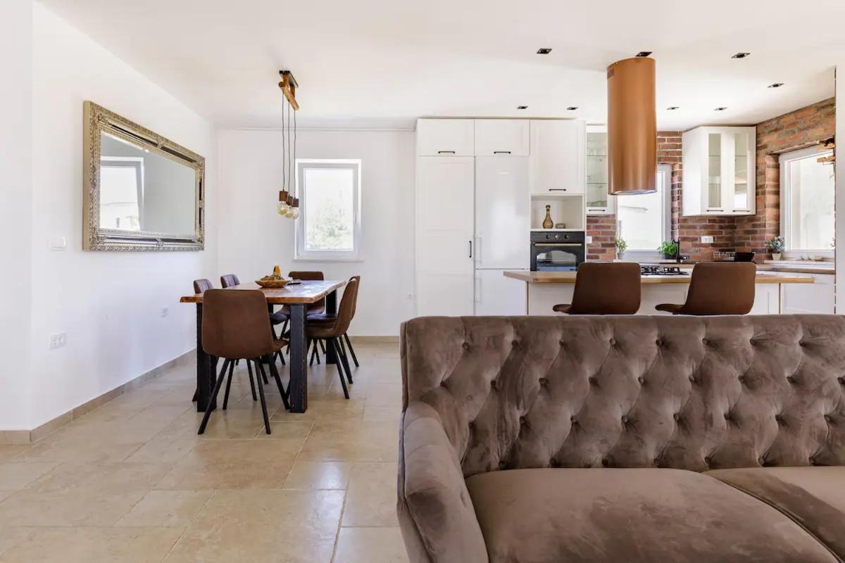 Casa Di Marko-New Modern Rustic House With Pool And Spacious Garden! Privlaka (Zadar) Exterior foto